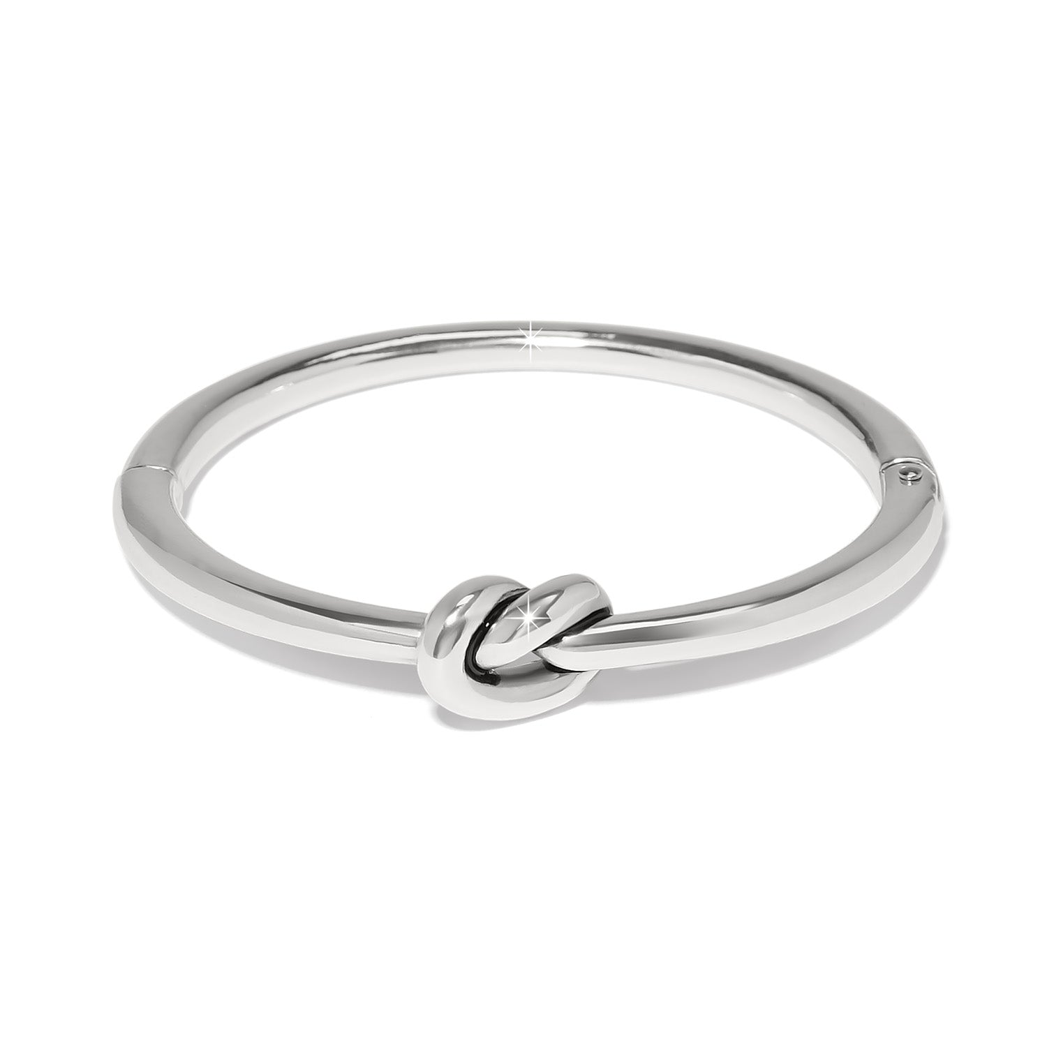 Brighton Interlok Single Knot Hinged Bangle - Juli's Wearable Art