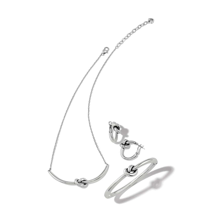Brighton Interlok Single Knot Hoop Earrings - Juli's Wearable Art