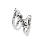 Brighton Interlok Single Knot Hoop Earrings - Juli's Wearable Art