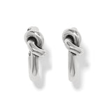 Brighton Interlok Single Knot Hoop Earrings - Juli's Wearable Art