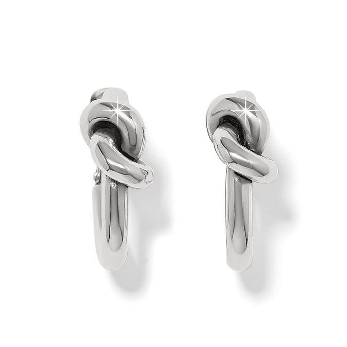 Brighton Interlok Single Knot Hoop Earrings - Juli's Wearable Art