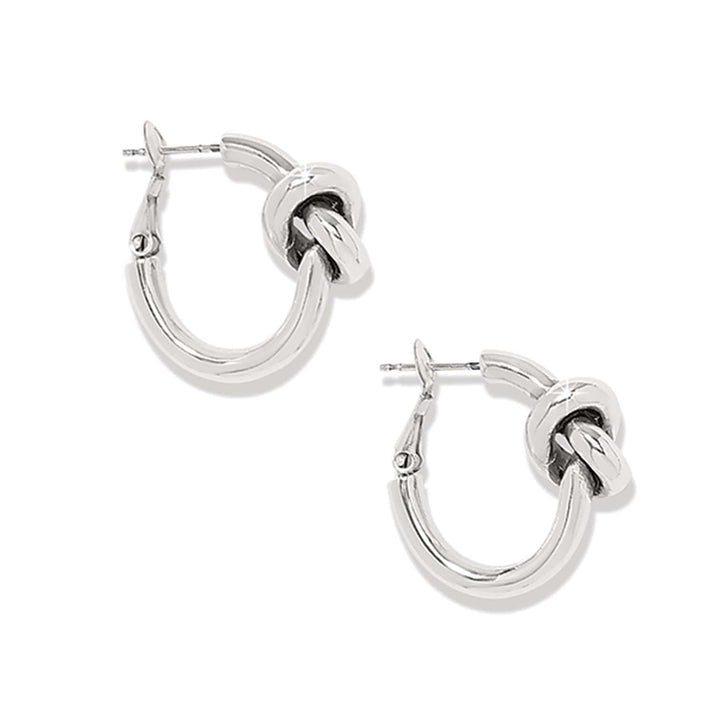 Brighton Interlok Single Knot Hoop Earrings - Juli's Wearable Art