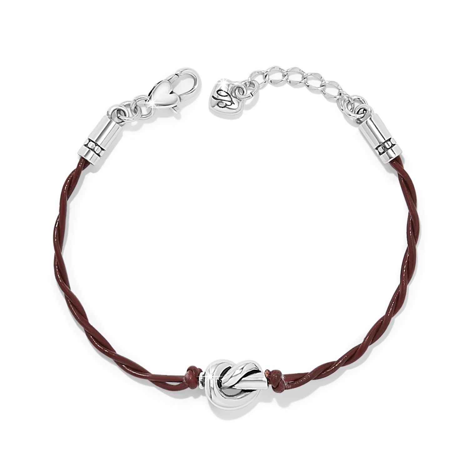 Brighton Interlok Single Knot Leather Bracelet – Chili Pepper
