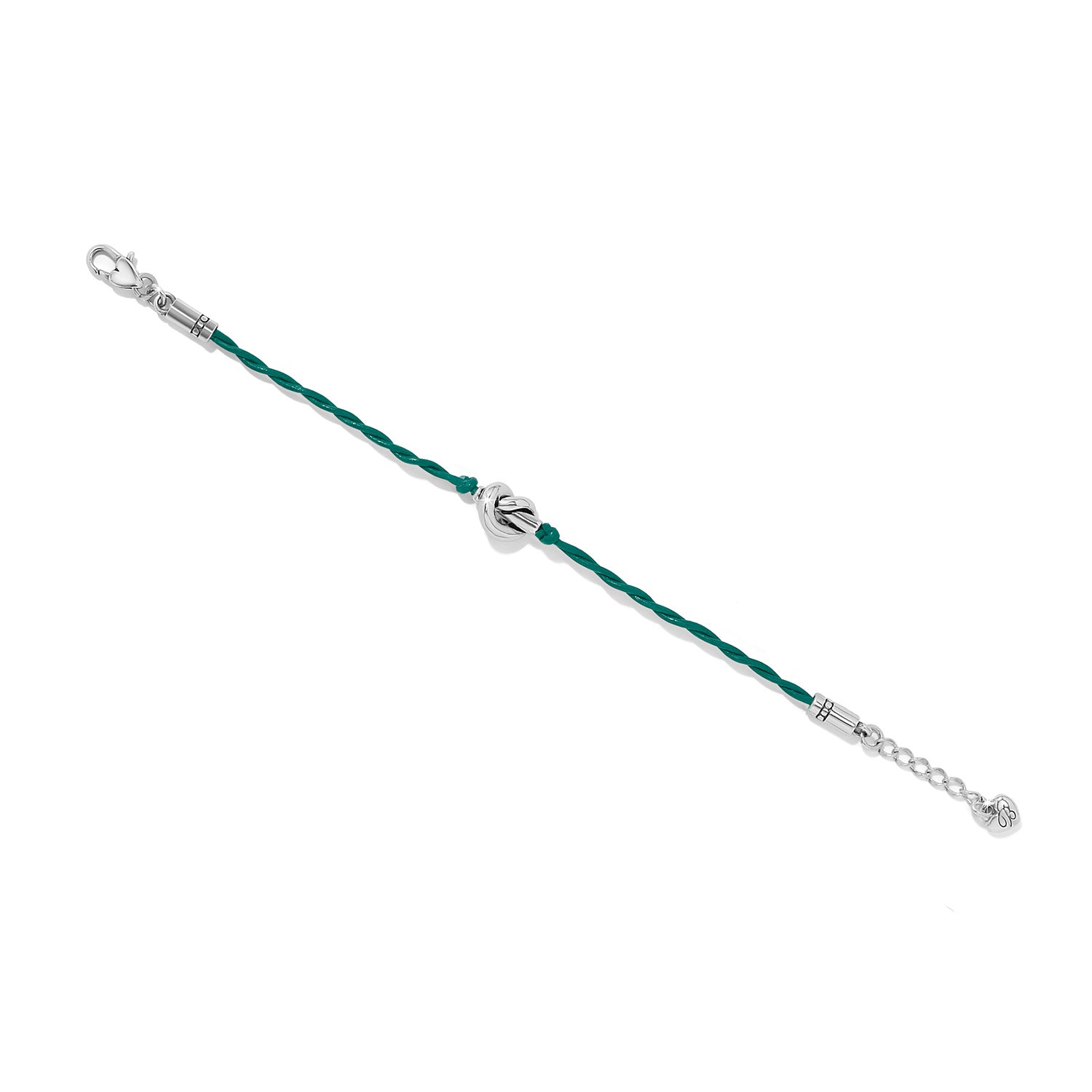 Brighton Interlok Single Knot Leather Bracelet – Green