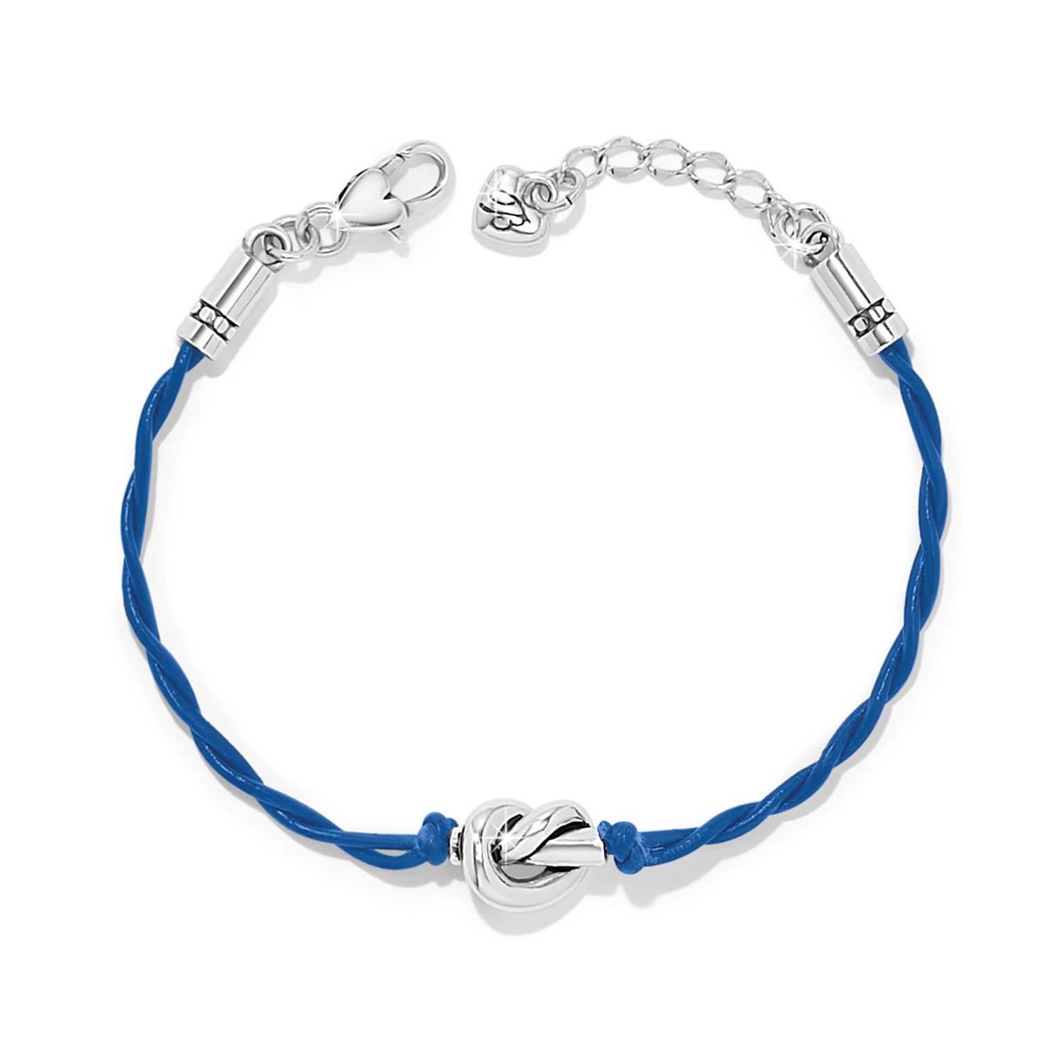 Brighton Interlok Single Knot Leather Bracelet – Navy - Juli's Wearable Art