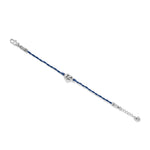 Brighton Interlok Single Knot Leather Bracelet – Navy - Juli's Wearable Art