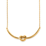 Brighton Interlok Single Knot Necklace in Gold - Juli's Wearable Art