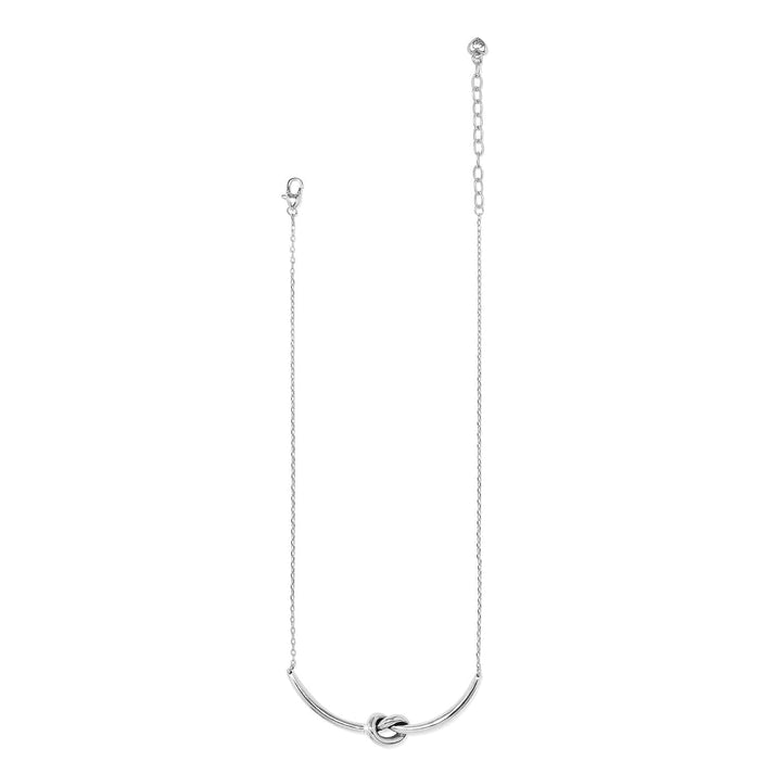 Brighton Interlok Single Knot Necklace in Silver - Juli's Wearable Art