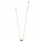 Brighton Interlok Single Knot Petite Necklace – Gold - Juli's Wearable Art