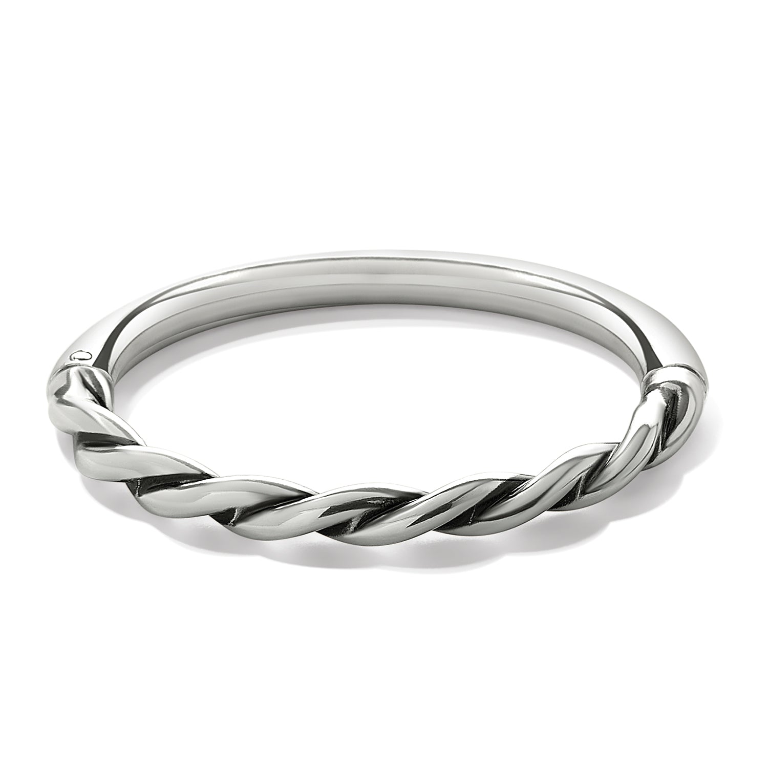 Brighton Interlok Twist Hinged Bangle - Juli's Wearable Art