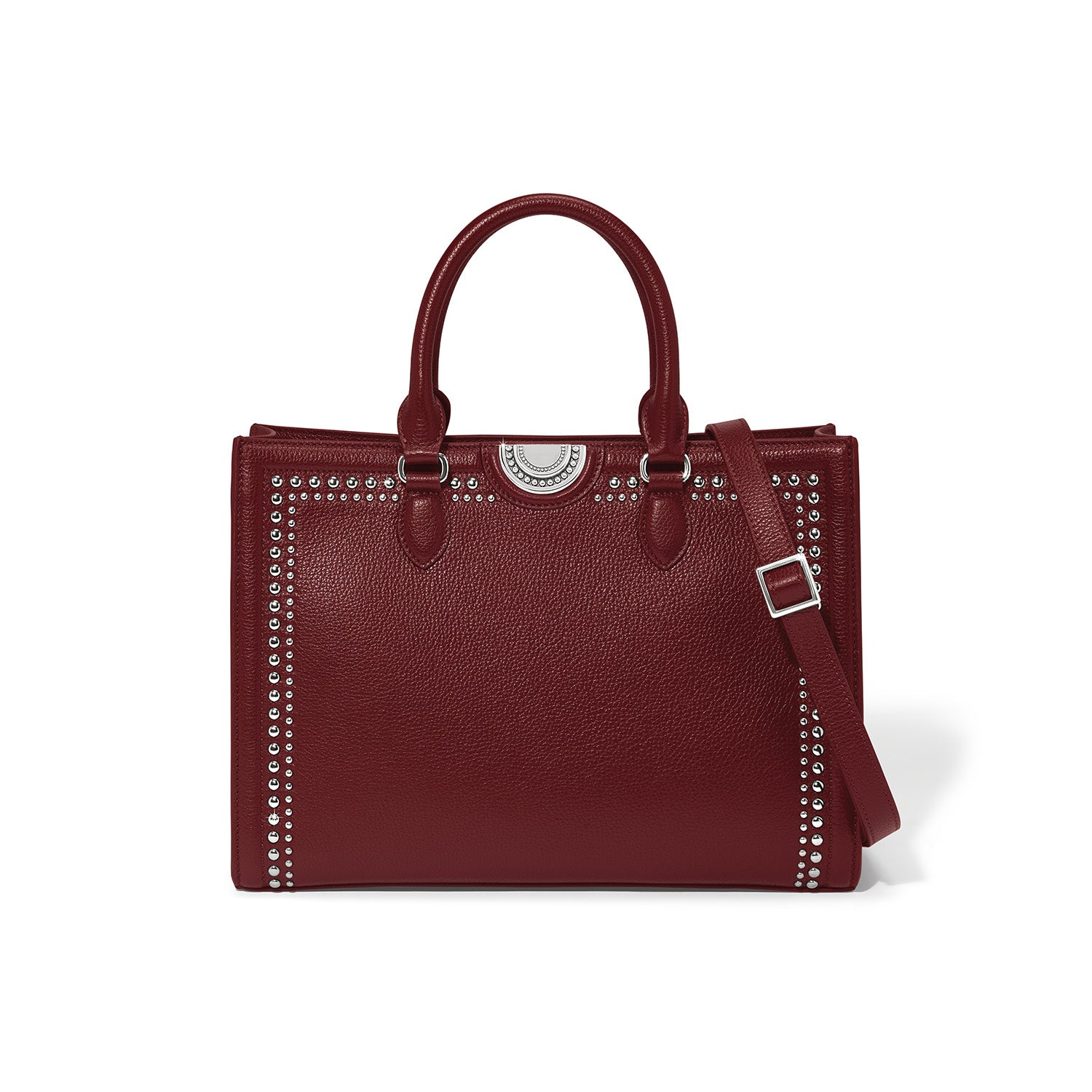 Brighton Jaxon Tote – Garnet - Juli's Wearable Art