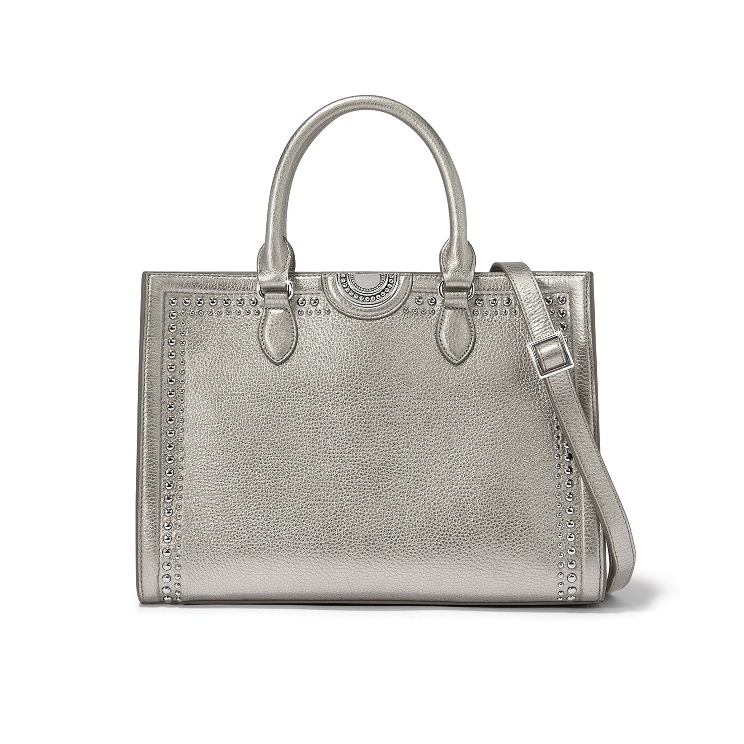 Brighton Jaxon Tote in Titanium