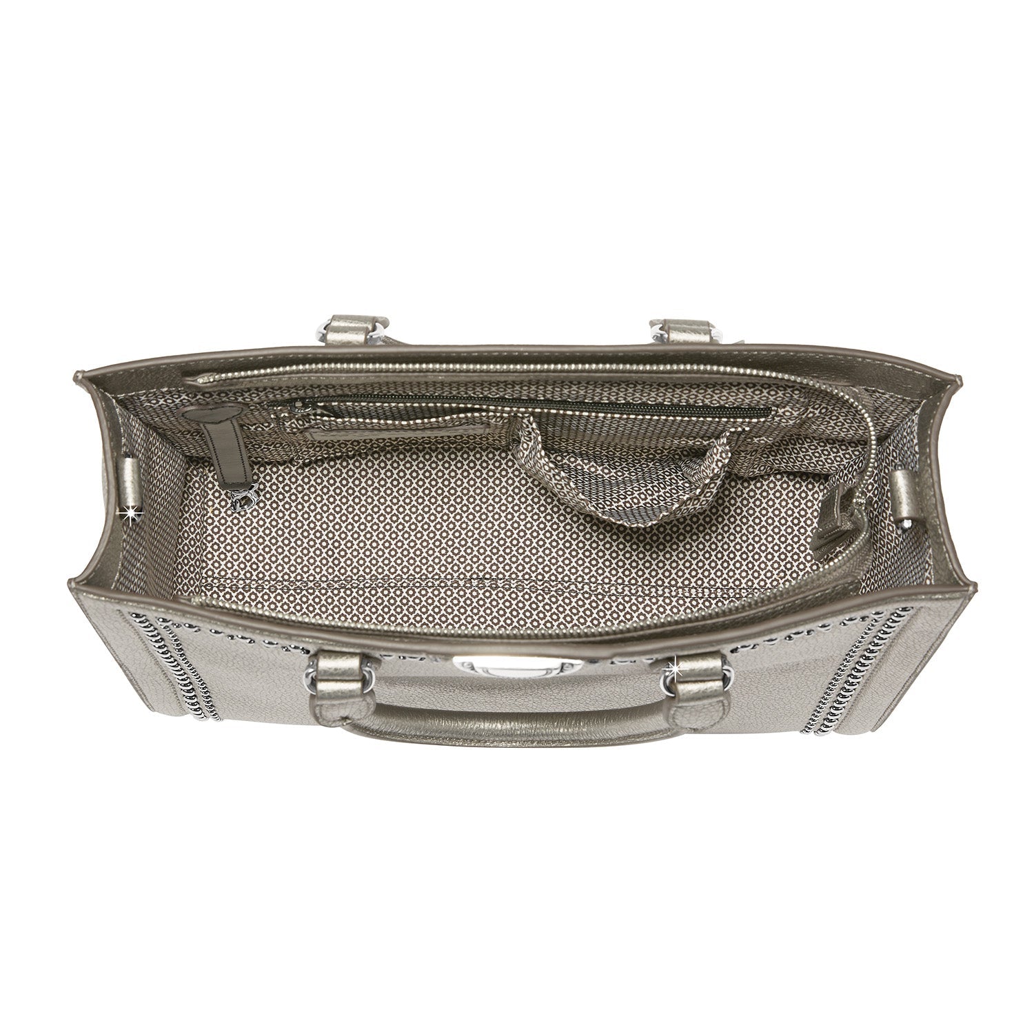 Brighton Jaxon Tote in Titanium