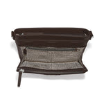 Brighton Jordyn Cross Body Organizer | Cocoa - Juli's Wearable Art