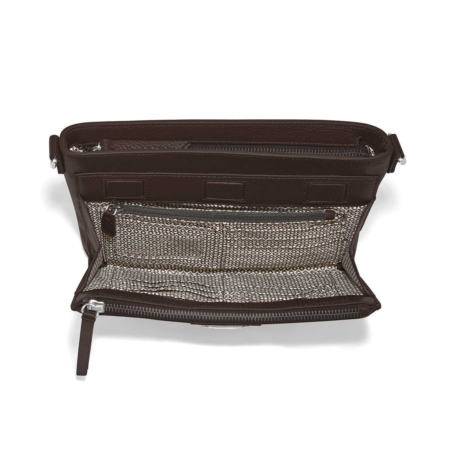 Brighton Jordyn Cross Body Organizer | Cocoa
