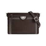 Brighton Jordyn Cross Body Organizer | Cocoa - Juli's Wearable Art
