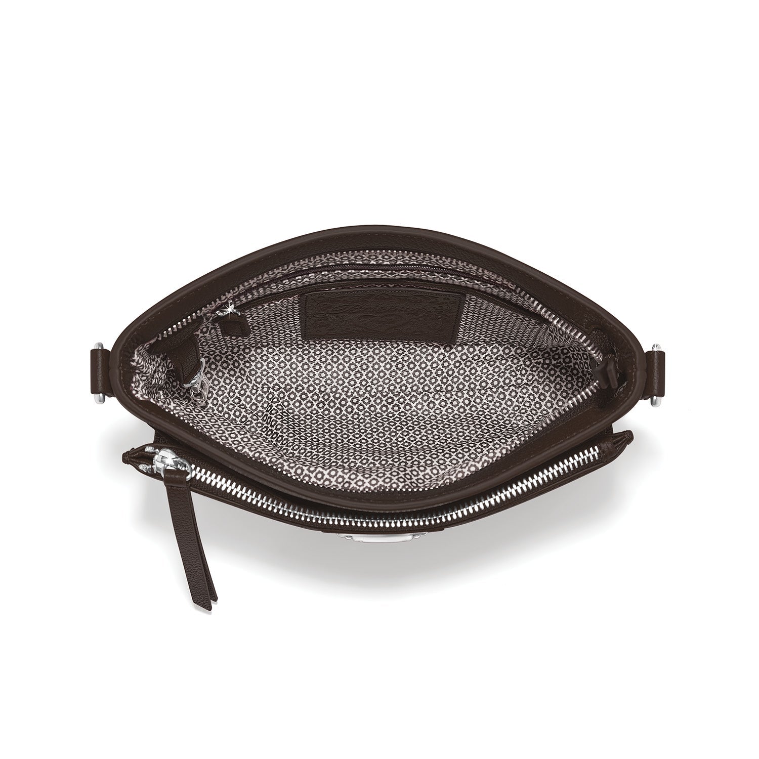 Brighton Jordyn Cross Body Organizer | Cocoa - Juli's Wearable Art