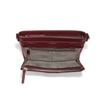 Brighton Jordyn Cross Body Organizer - Garnet - Juli's Wearable Art