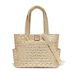 Brighton Kameron Utility Tote in Metallic Gold - Juli's Wearable Art