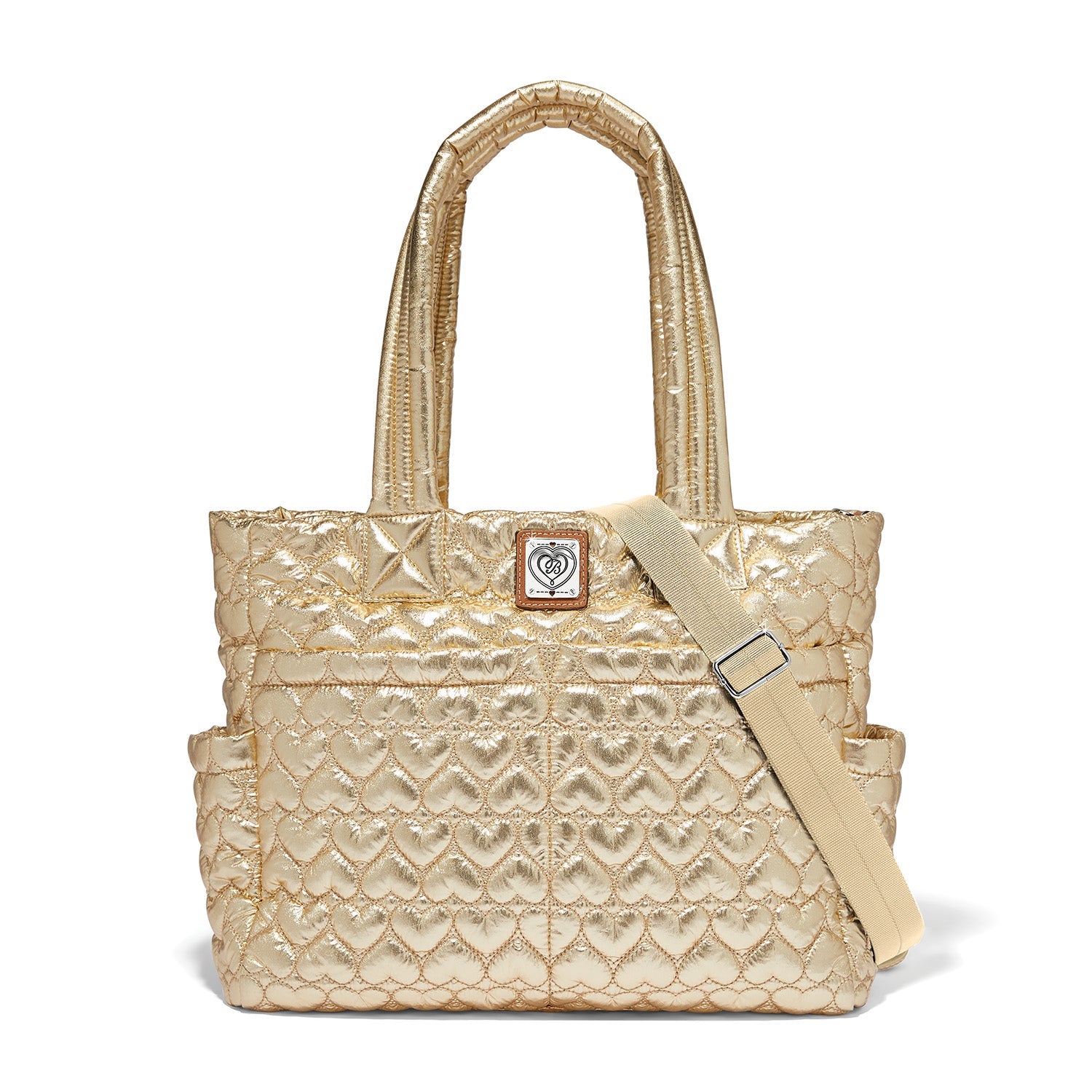 Brighton Kameron Utility Tote in Metallic Gold - Juli's Wearable Art