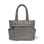 Brighton Kameron Utility Tote in Metallic Pewter - Juli's Wearable Art
