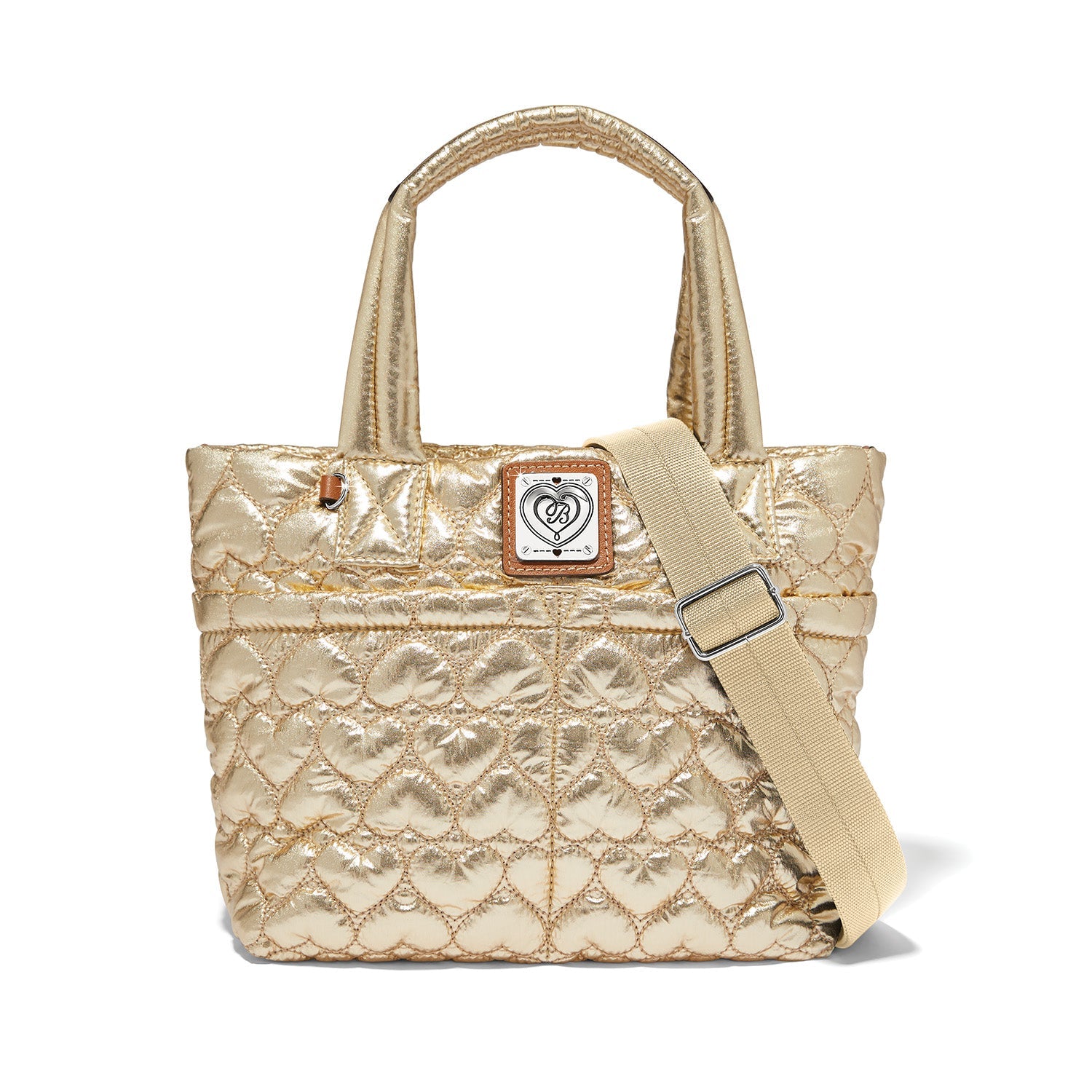 Brighton Kamille Cross Body Bag in Metallic Gold - Juli's Wearable Art
