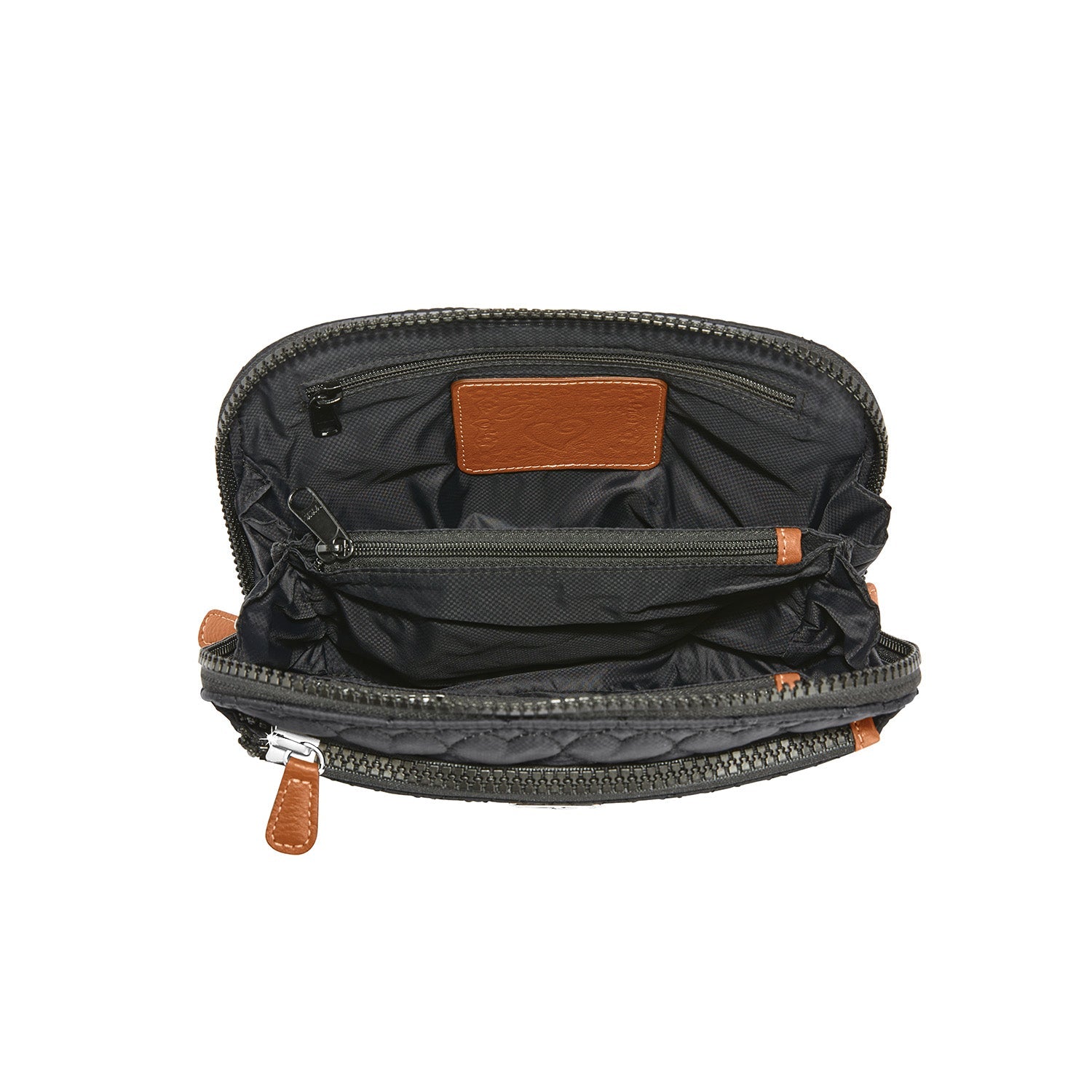 Brighton Koko Quilted Organizer Handbag | Black