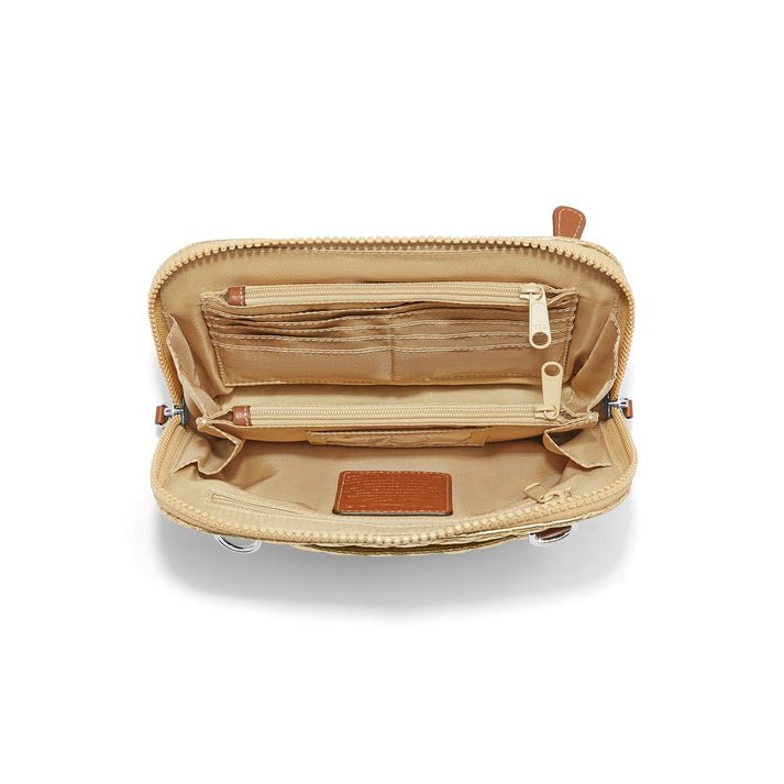 Brighton Koko Quilted Organizer Handbag | Metallic Gold