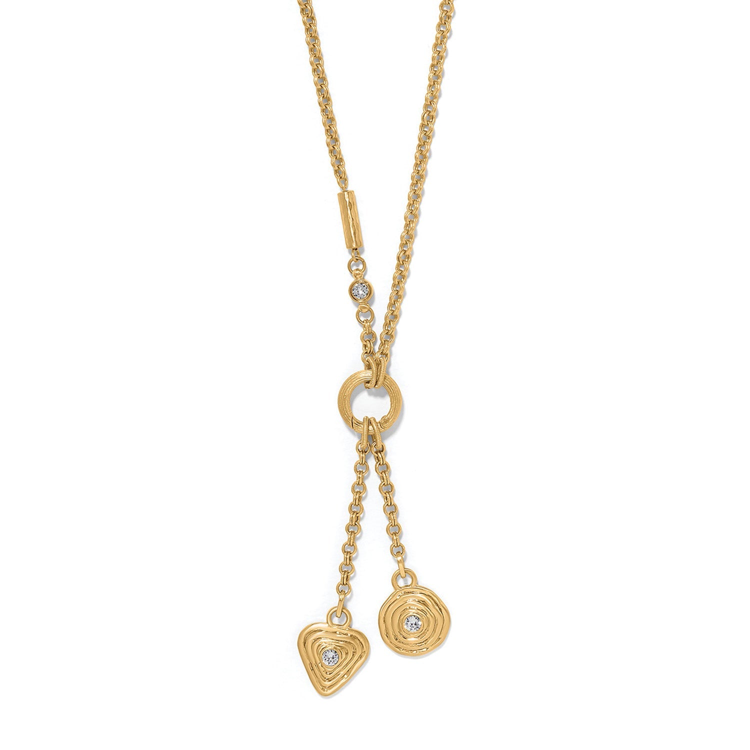 Brighton Kosmos Kaliedo Charm Lariat Necklace | Gold