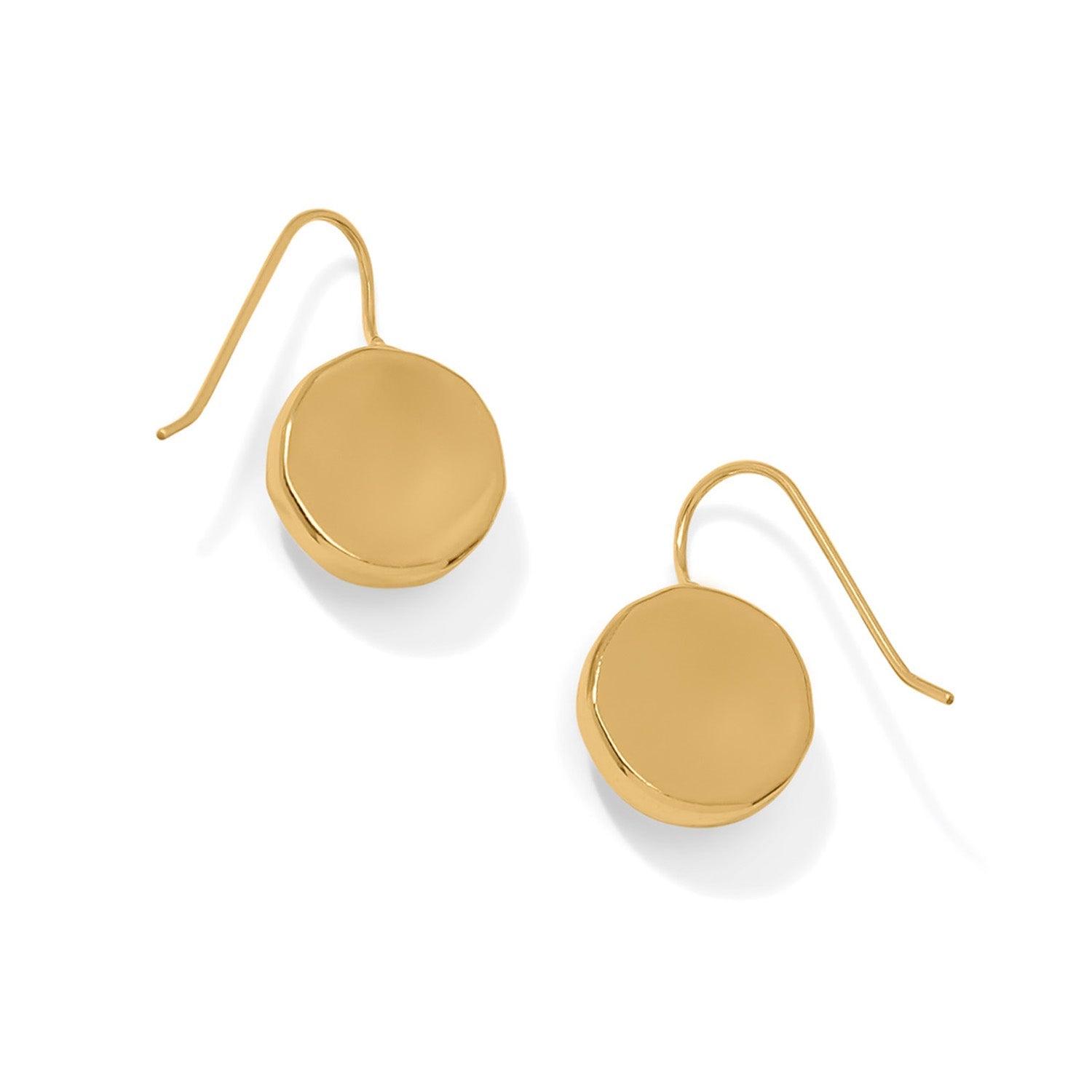 Brighton Kosmos Kaliedo Round French Wire Earrings | Gold