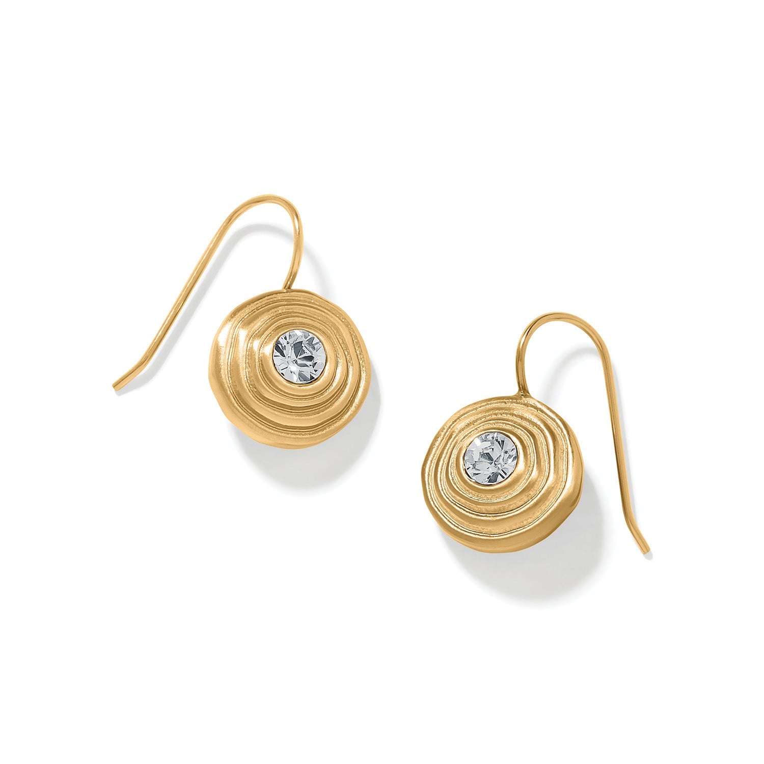 Brighton Kosmos Kaliedo Round French Wire Earrings | Gold