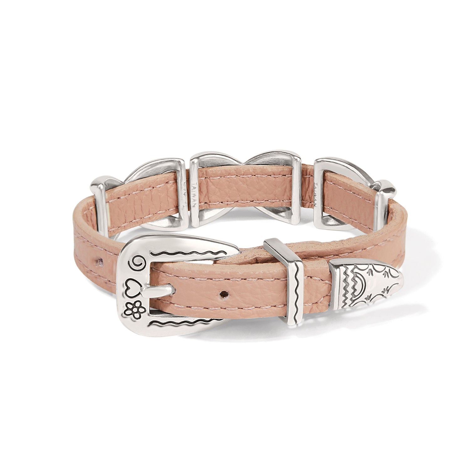 Brighton Kriss Kross Etched Bandit Bracelet - Juli's Wearable Art