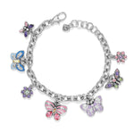 Brighton La Tulipe Butterfly Charm Bracelet - Juli's Wearable Art