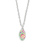 Brighton La Tulipe Flower Short Necklace - Juli's Wearable Art