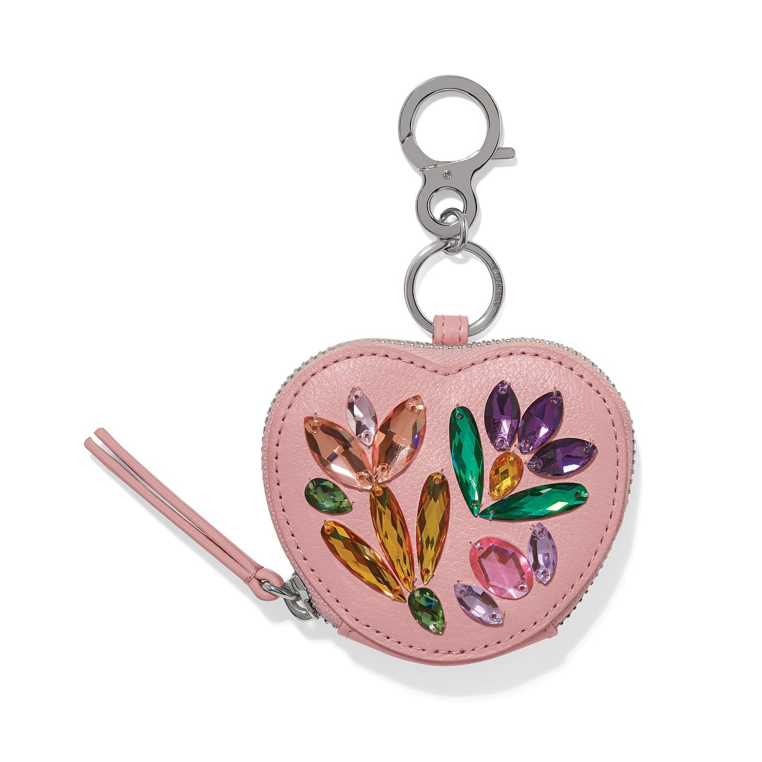 Brighton La Tulipe Heart Pouch Handbag Fob