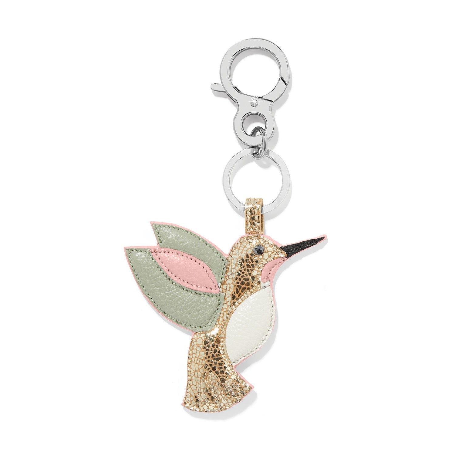 Brighton La Tulipe Hummingbird Handbag Fob - Juli's Wearable Art