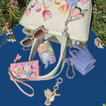Brighton La Tulipe Hummingbird Handbag Fob - Juli's Wearable Art