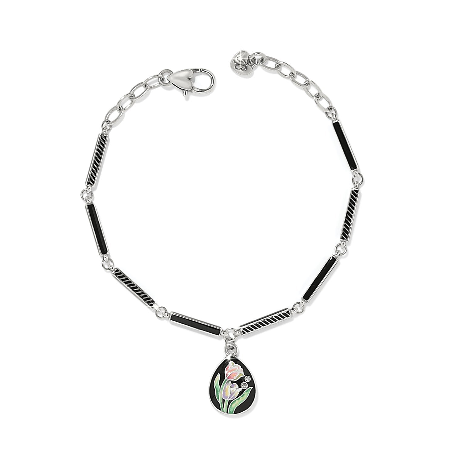 Brighton La Tulipe Noir Bracelet