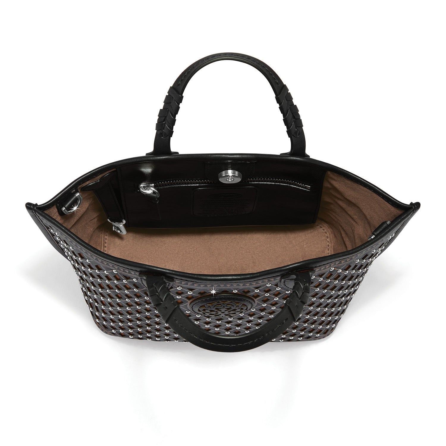 Brighton Liv Medium Tote - Black - Juli's Wearable Art
