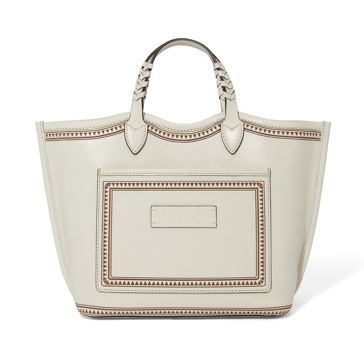 Brighton Liv Medium Tote | Shoe White