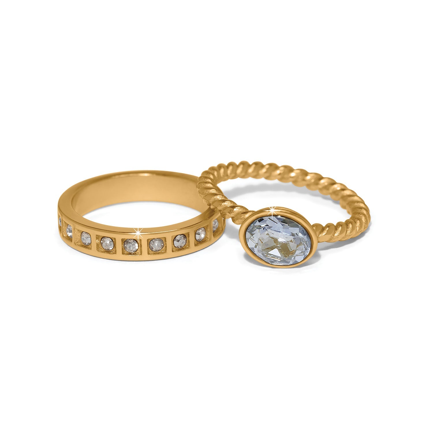 Brighton Love Knows Duo Rings - Juli's Wearable Art