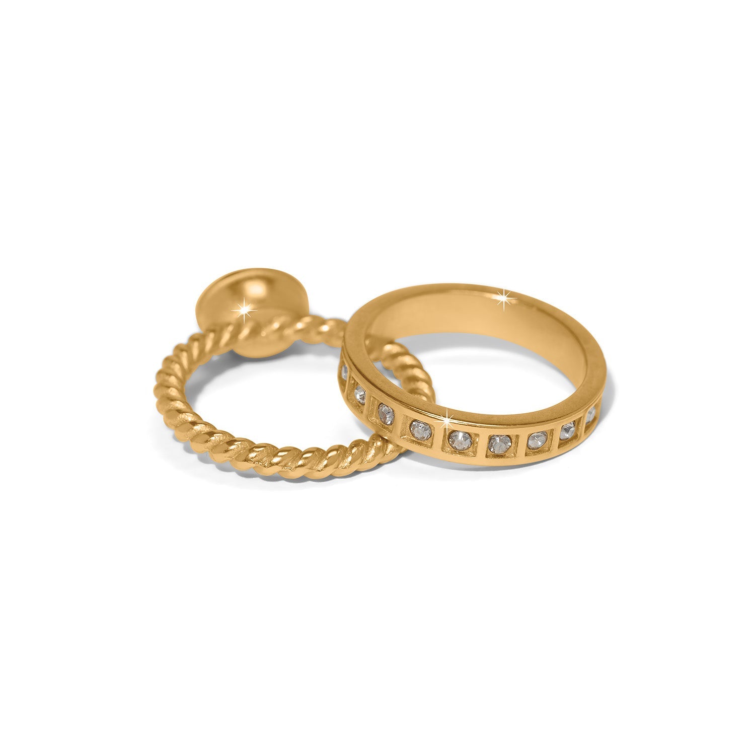 Brighton Love Knows Duo Rings - Juli's Wearable Art