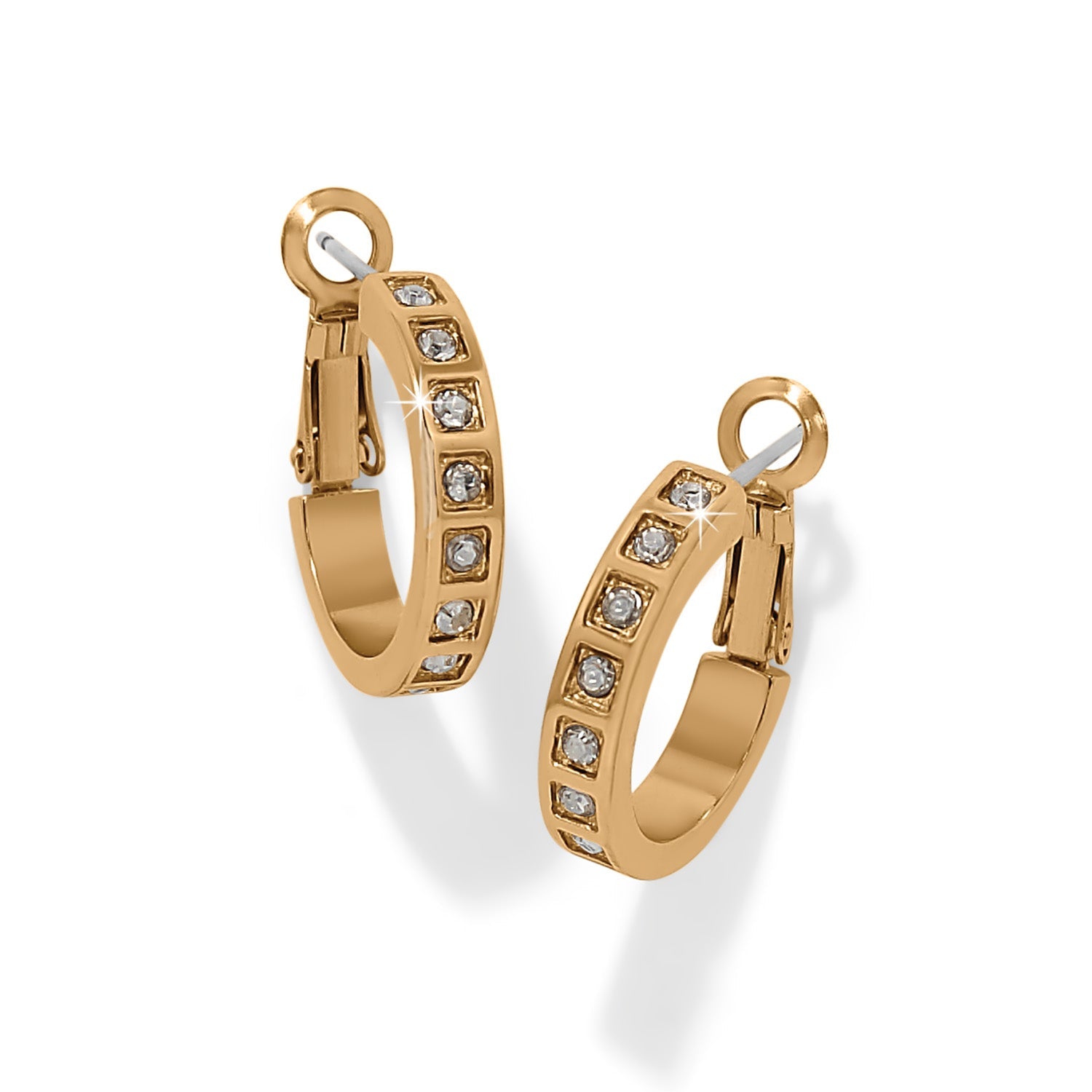 Brighton Love Knows Hoop Earrings – Gold - Juli's Wearable Art