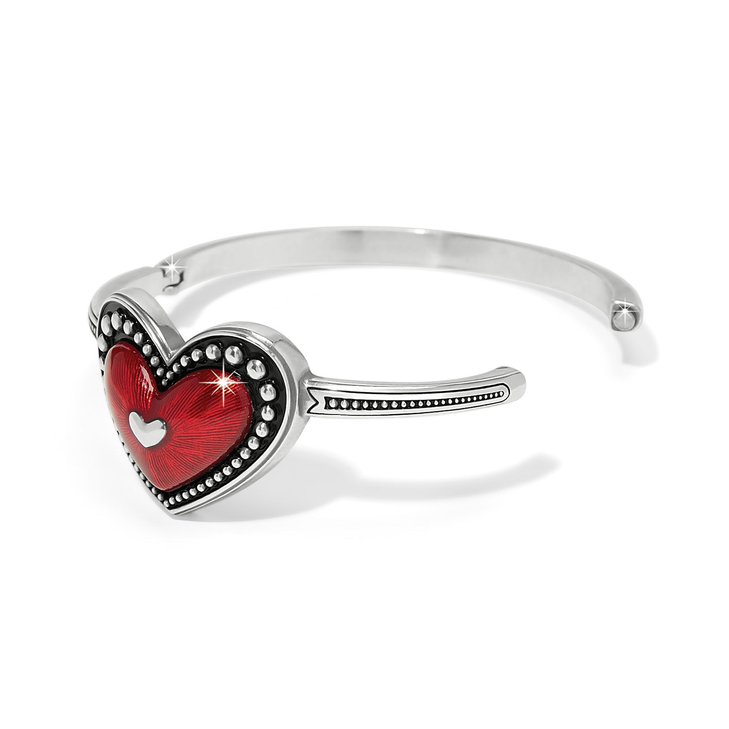 Brighton Love Me Do Hinged Bangle - Juli's Wearable Art