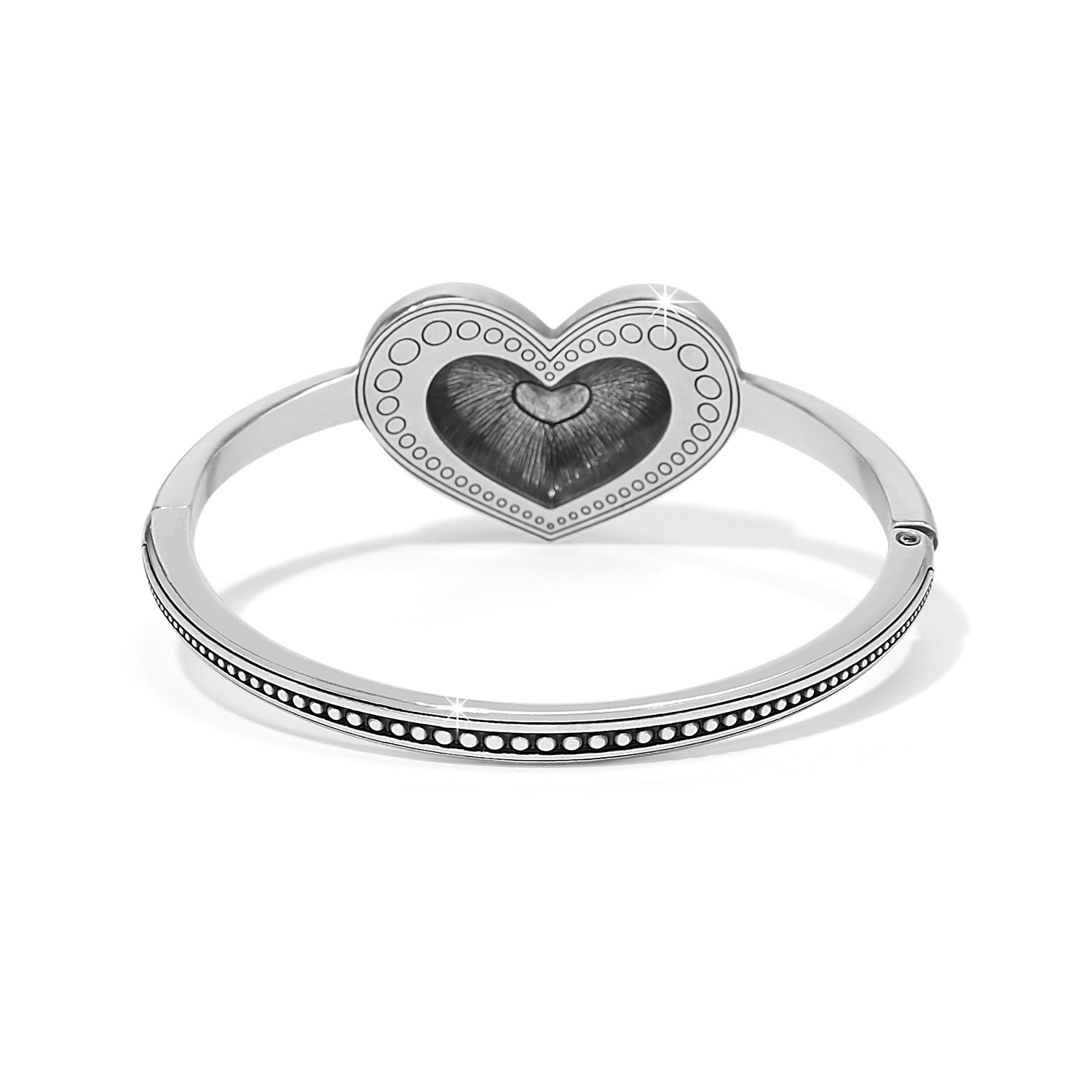 Brighton Love Me Do Hinged Bangle - Juli's Wearable Art