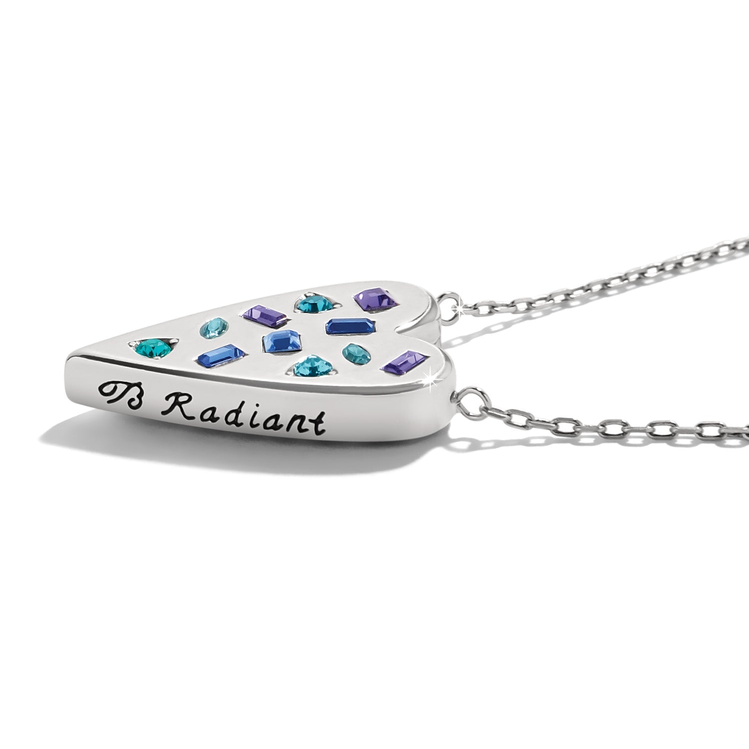 Brighton Love Message B Radiant Reversible Necklace - Juli's Wearable Art