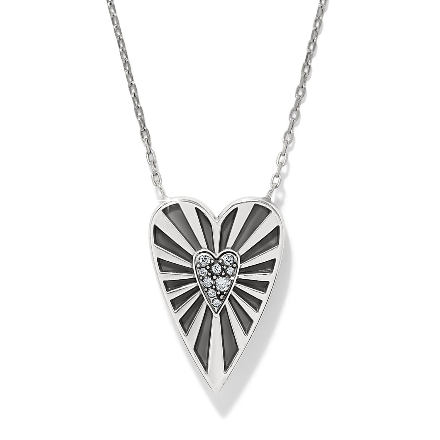 Brighton Love Message B Radiant Reversible Necklace - Juli's Wearable Art