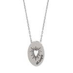 Brighton Love Message B Simple Necklace - Juli's Wearable Art