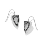 Brighton Love Messages B Bold French Wire Earrings - Juli's Wearable Art