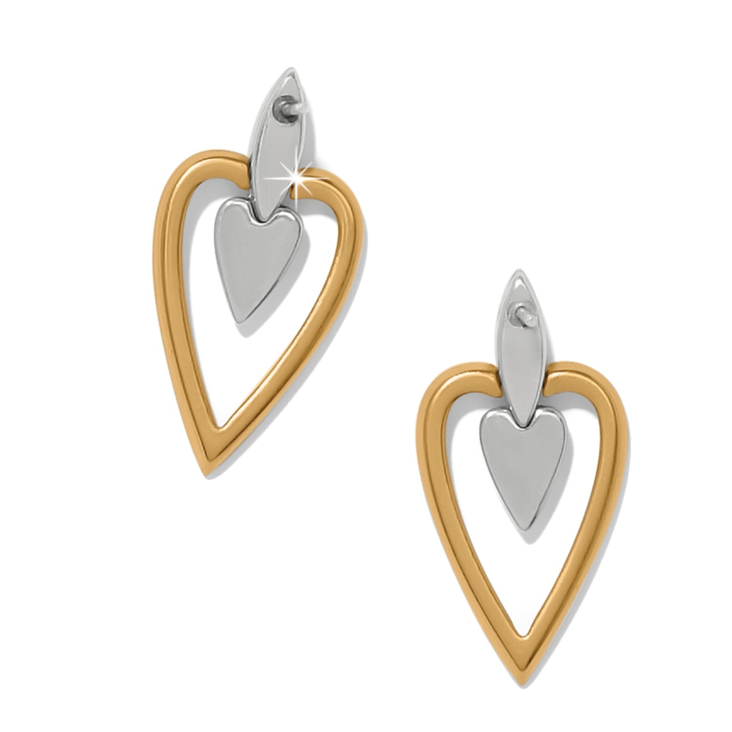 Brighton Love Messages B Calm Post Earrings - Juli's Wearable Art
